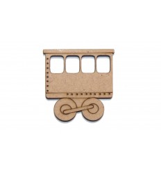 Vagón de pasajeros 12024 3,6x3,5 cm