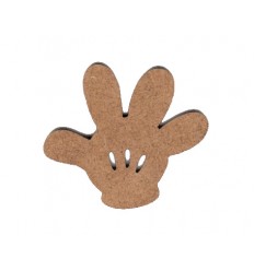 Guante Mickey Mouse 12043 4,5x4,1 cm