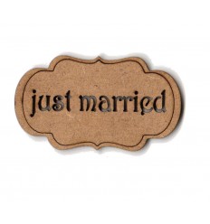 Just married 26003 5x2,7 cm